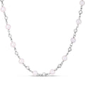 Freshwater Pearl Beaded Sterling Silver Necklace