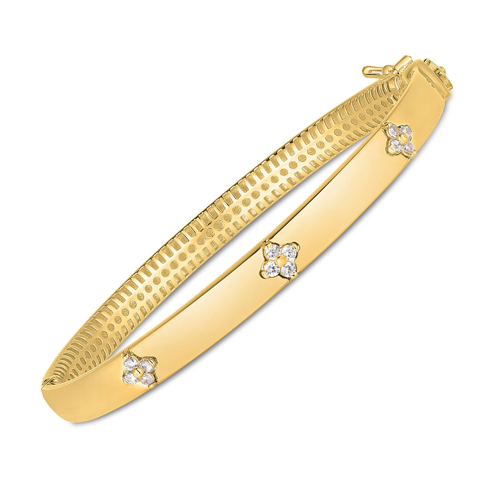 Trilogy Diamond Bangle 5.40mm