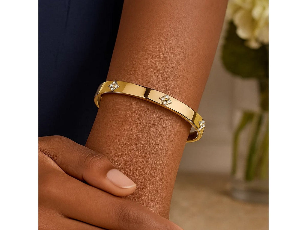 Trilogy Diamond Bangle 5.40mm