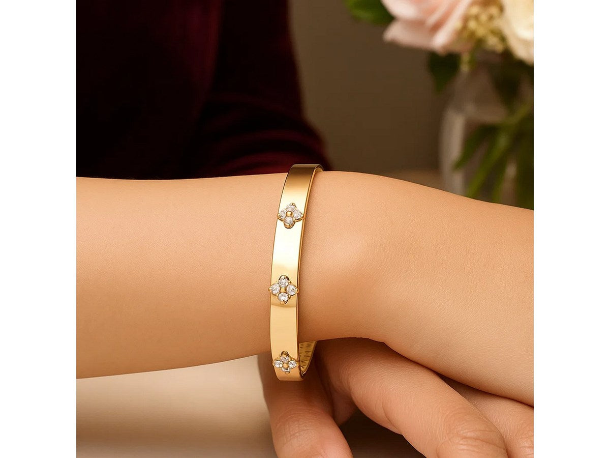 Trilogy Diamond Bangle 5.40mm