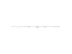 Heart Station Sterling Silver Chain Necklace