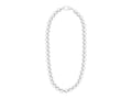 Bold Beaded Sterling Silver Statement Necklace