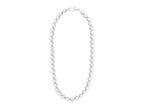 Elegant Snake Chain Bow Necklace with Polished Finish