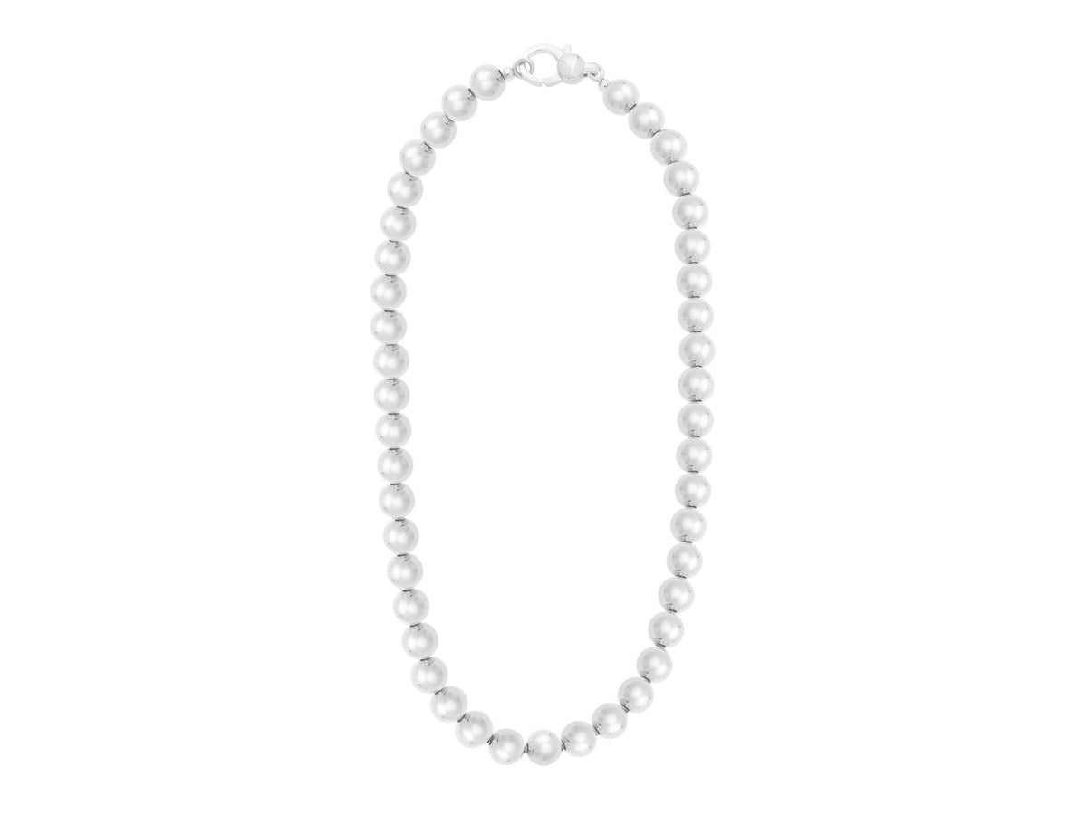 Elegant Snake Chain Bow Necklace with Polished Finish