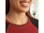 Sterling Silver Singapore Chain Necklace