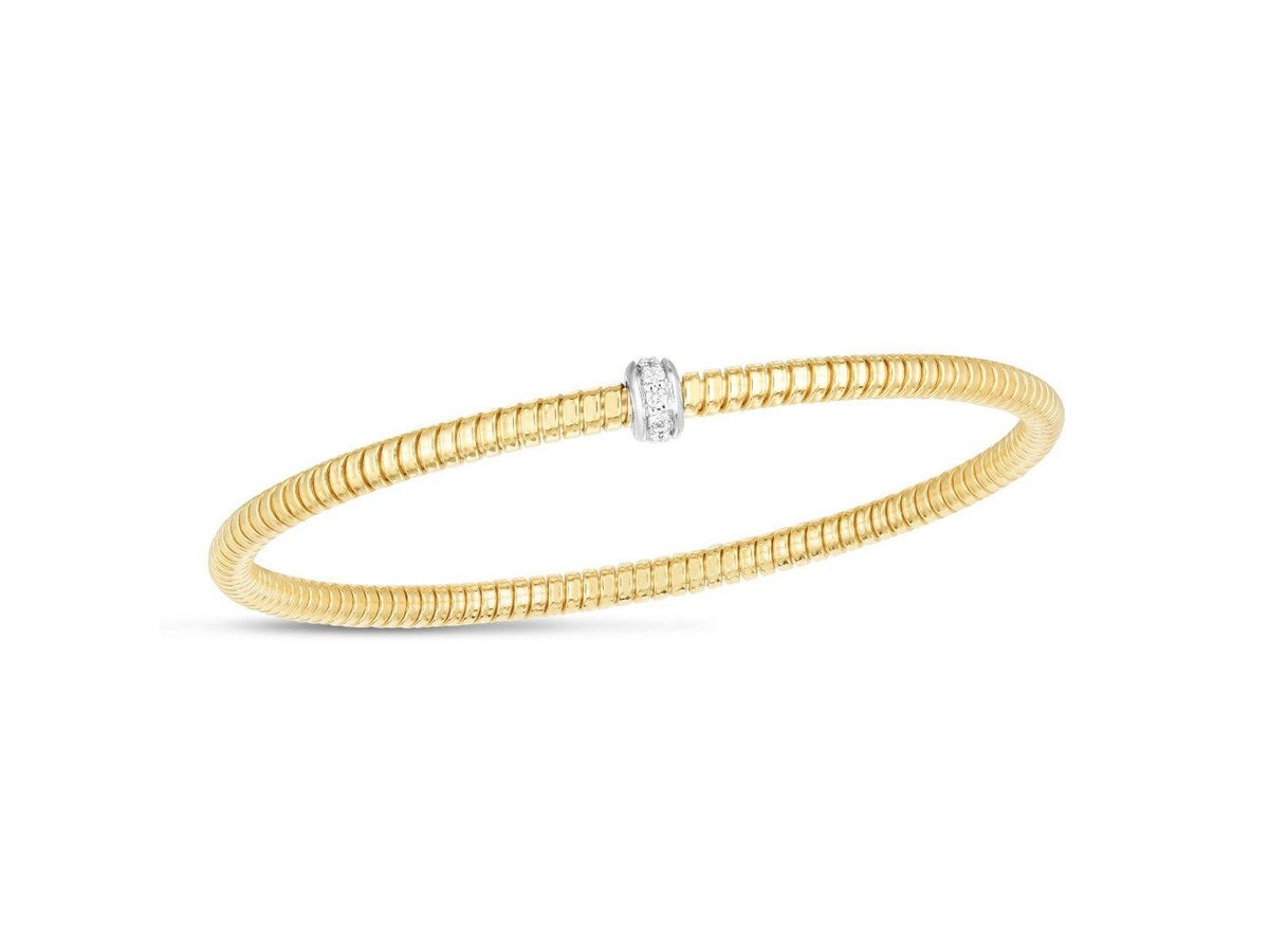 Stretch Diamond Bangle 0.14 CT 3.00mm