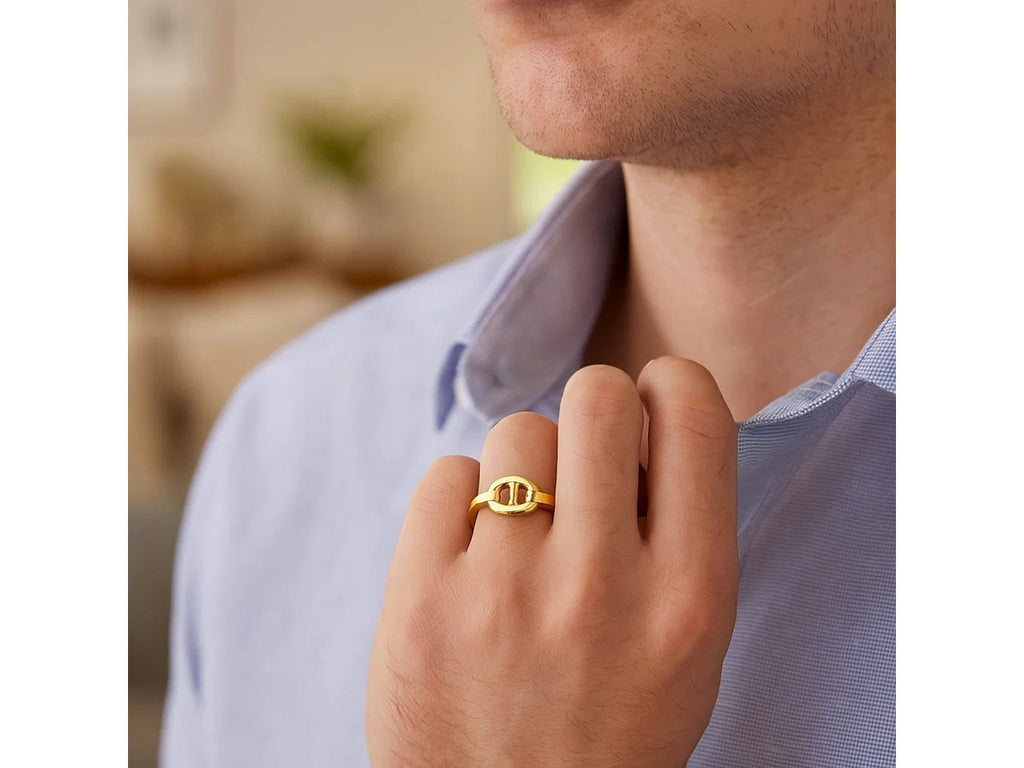 Mariner Link Anchor Style Ring