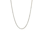 Sterling Silver Adjustable Box Chain Necklace