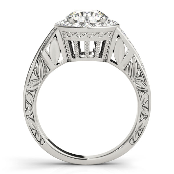 Halo Round Cut Engagement Ring