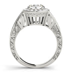 Halo Round Cut Engagement Ring