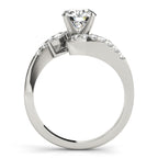 Bypass Marquise Fancy Shape Engagement Ring