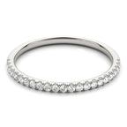 Straight Diamond Stackable Wedding Band
