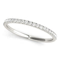 Straight Diamond Stackable Wedding Band