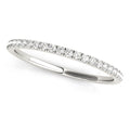 Classic Straight Diamond Wedding Band Ring