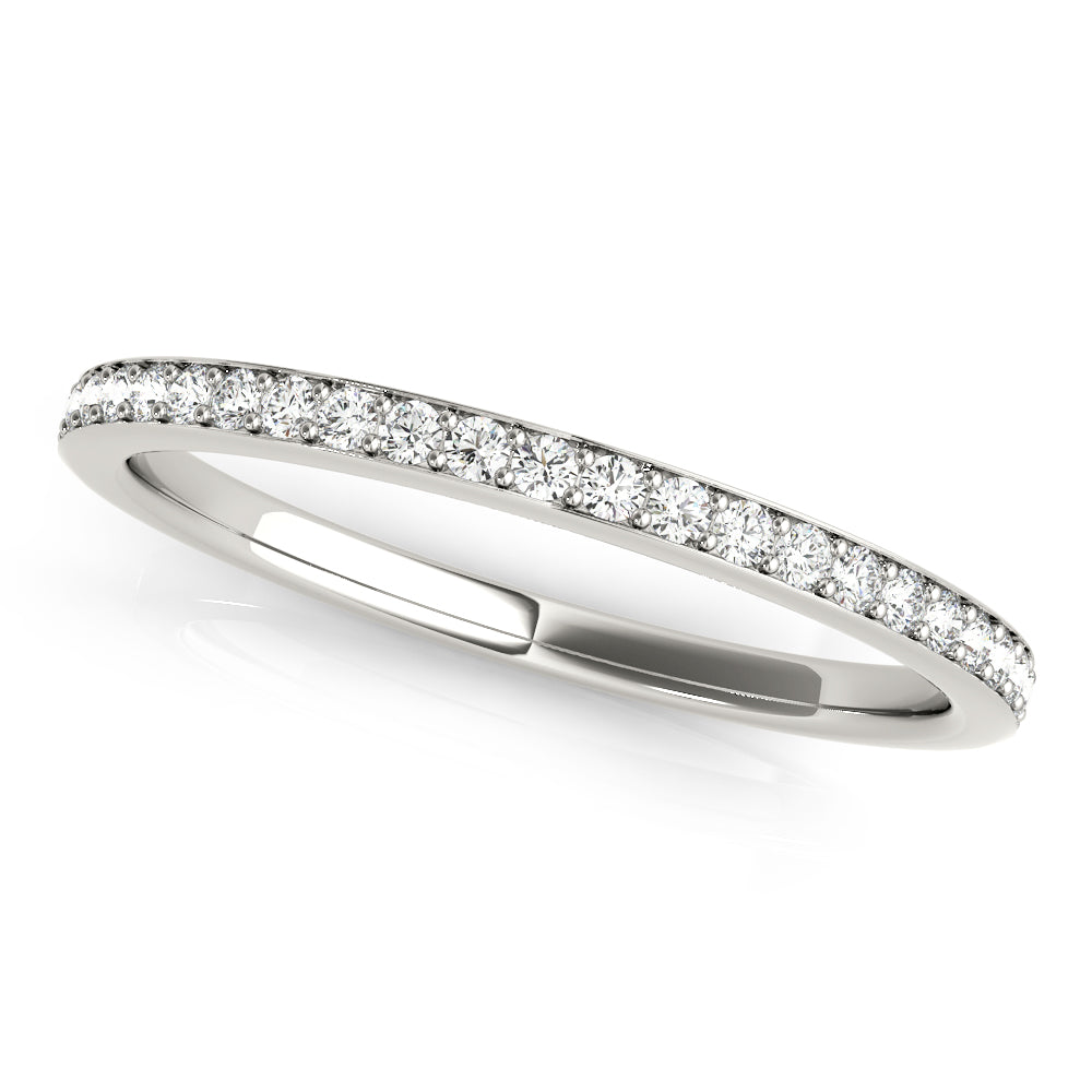 Classic Diamond Wedding Band Ring