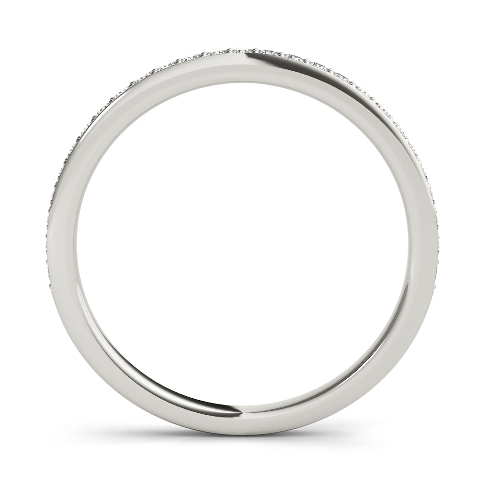 Classic Diamond Wedding Band Ring