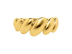 San Marco Oval Dome Link Ring