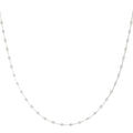 Bezel Diamond Station Necklace