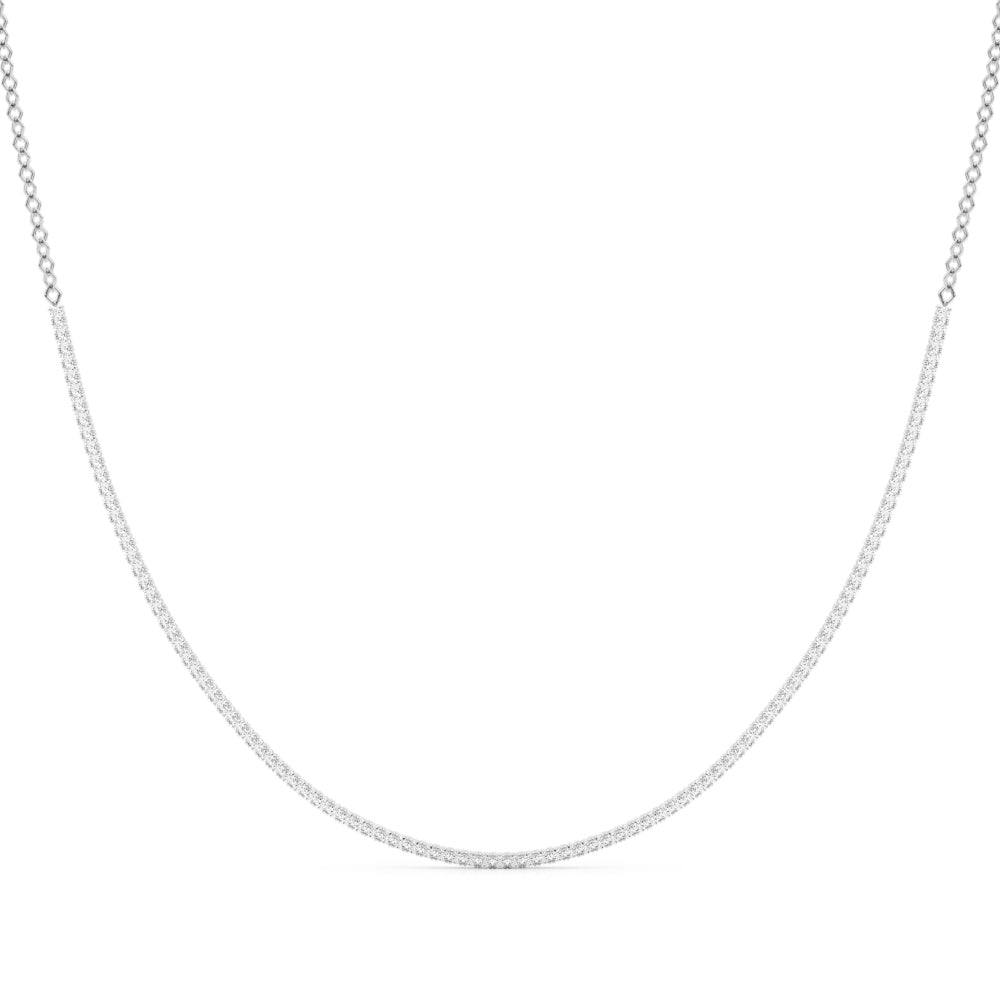 Prong Set Diamond Necklace