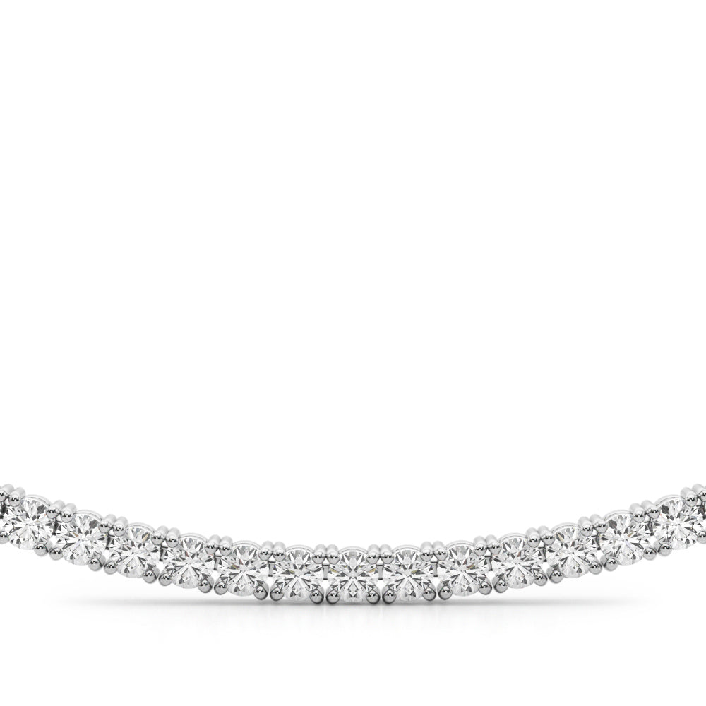 Prong Set Diamond Necklace