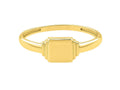 Mini Square Signet Statement Ring