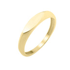 Polished Sculpted Wave Style Ring