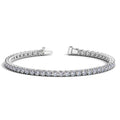 Lab Grown Diamond Tennis Bracelet in 14K White Gold