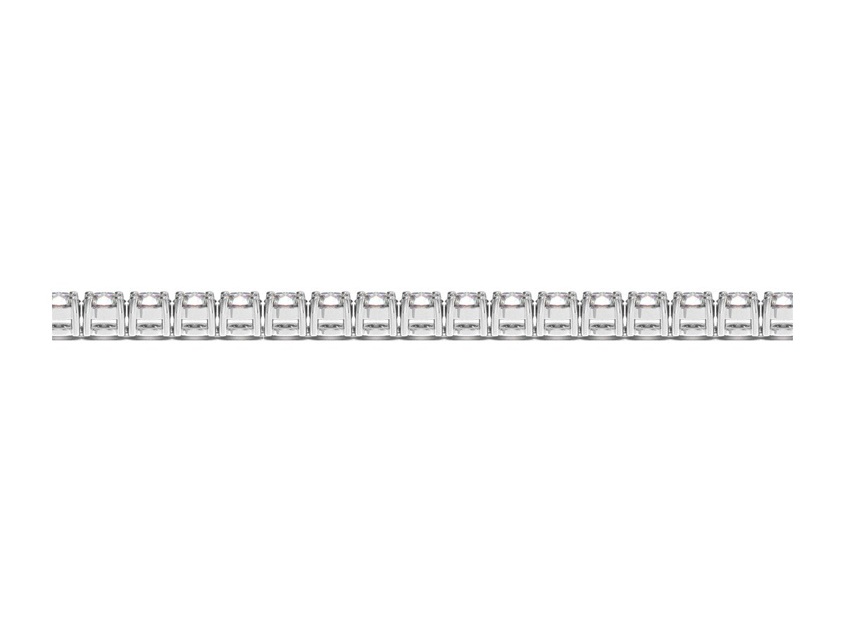 Lab Grown Diamond Tennis Bracelet in 14K White Gold