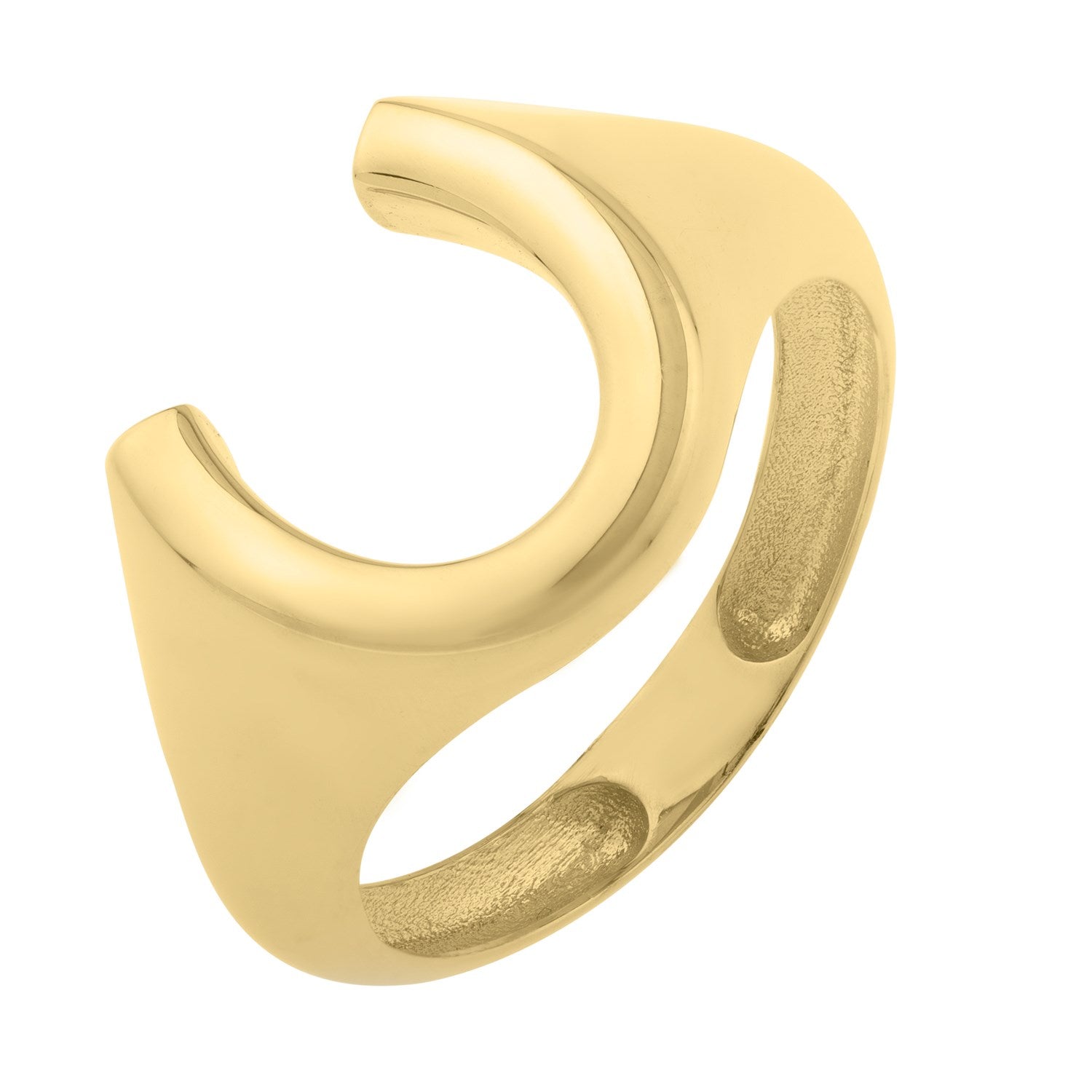 Lucky Horseshoe Statement Ring
