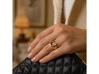Lucky Horseshoe Statement Ring