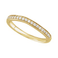 Round Lab-Grown Diamond Anniversary Band 1/6 CTW Polished Size 7