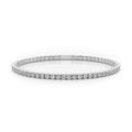 Flexible Diamond Eternity Bangle Bracelet