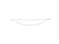 Double Row Mirror Sparkle Chain Anklet