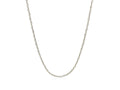Sterling Silver Adjustable Sparkle Chain Necklace
