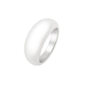 Sculpted Domed Sterling Silver Ring