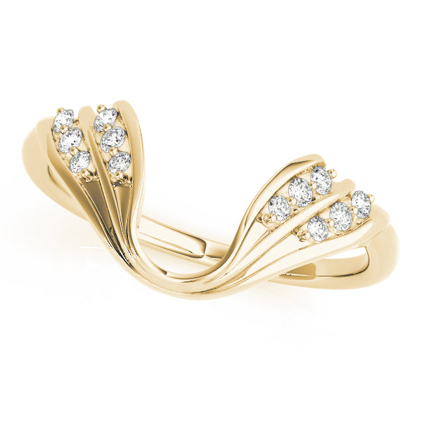 Diamond Wrap Insert Ring Band