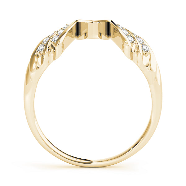 Diamond Wrap Insert Ring Band