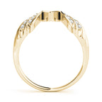 Diamond Wrap Insert Ring Band