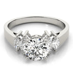 Marquise Diamond Engagement Ring Semi Mount