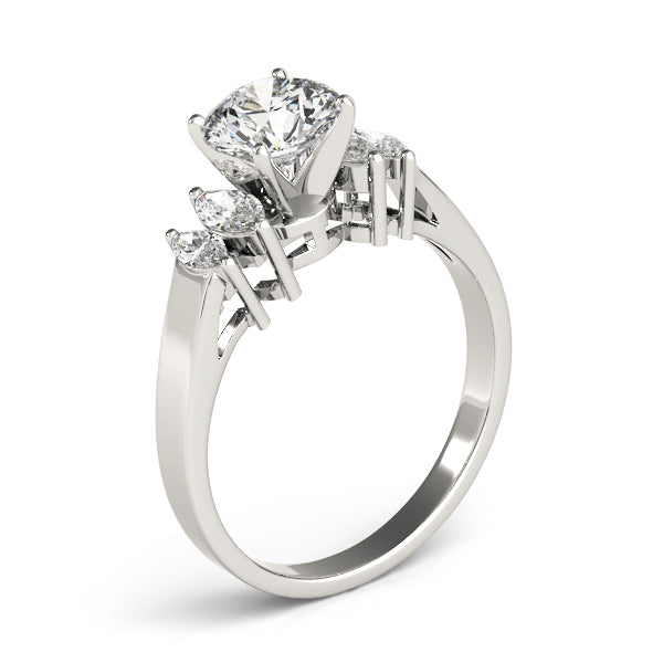 Marquise Diamond Engagement Ring Semi Mount