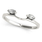 Diamond Wrap Wedding Band Insert Ring