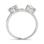 Pear Shape Diamond Wrap Insert Ring