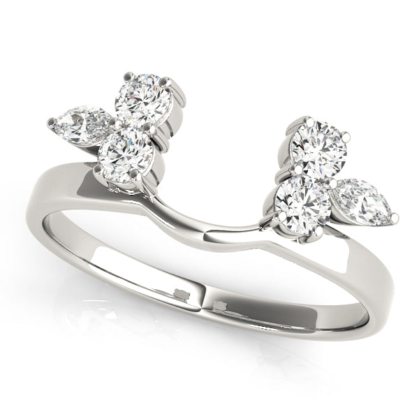 Diamond Wrap Insert Ring Band