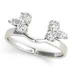Diamond Wrap Insert Ring Band