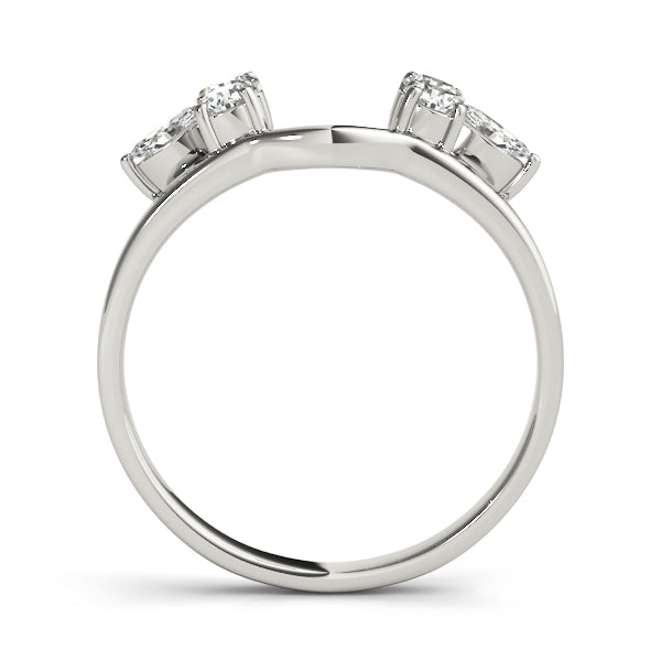 Diamond Wrap Insert Ring Band