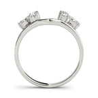 Diamond Wrap Insert Ring Band