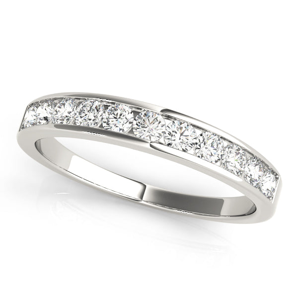Channel Set Wedding Band 81826-1