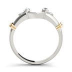 Diamond Wrap Insert Engagement Ring Band
