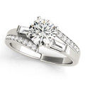 Fancy Shape Bague Engagement Ring – Semi-Mount