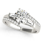 Fancy Shape Bague Engagement Ring – Semi-Mount